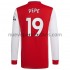 Camiseta de Fútbol Arsenal Nicolas Pepe 19 Casa 2021-2022 Manga Larga