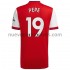 Camiseta de Fútbol Arsenal Nicolas Pepe 19 Casa 2021-2022 Manga Corta