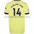 Camiseta de Fútbol Arsenal Pierre-Emerick Aubameyang 14 Exterior 2021-2022 Manga Corta