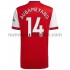 Camiseta de Fútbol Arsenal Pierre-Emerick Aubameyang 14 Casa 2021-2022 Manga Corta