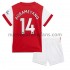 Camiseta de Fútbol Arsenal Pierre-Emerick Aubameyang 14 Niño Casa 2021-2022 Manga Corta