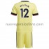 Camiseta de Fútbol Arsenal Willian 12 Niño Exterior 2021-2022 Manga Corta