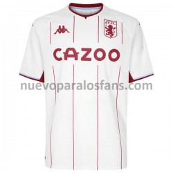 Camiseta de Fútbol Aston Villa Exterior 2021-2022 Manga Corta