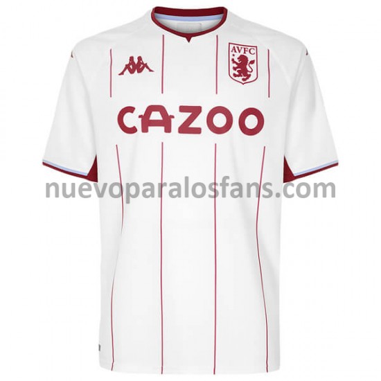 Camiseta de Fútbol Aston Villa Exterior 2021-2022 Manga Corta