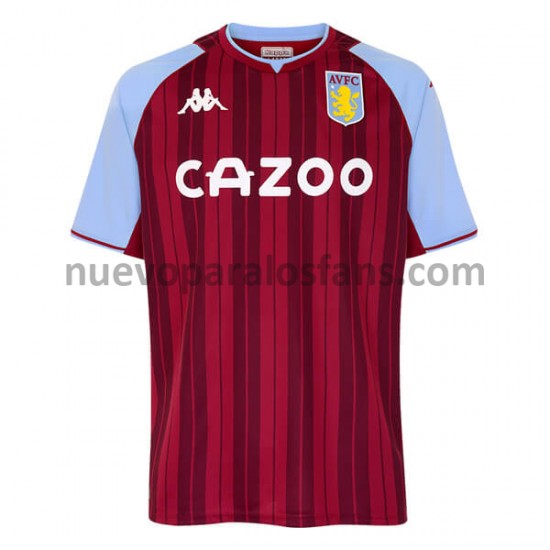 Camiseta de Fútbol Aston Villa Casa 2021-2022 Manga Corta