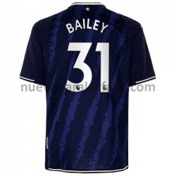 Camiseta de Fútbol Aston Villa Leon Bailey 31 Tercera 2021-2022 Manga Corta