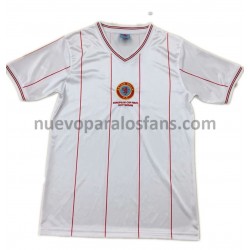 Camiseta de Fútbol Aston Villa Retro Exterior 1982 Manga Corta