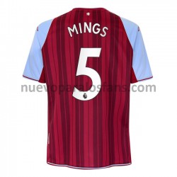 Camiseta de Fútbol Aston Villa Tyrone Mings 5 Casa 2021-2022 Manga Corta