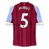 Camiseta de Fútbol Aston Villa Tyrone Mings 5 Casa 2021-2022 Manga Corta