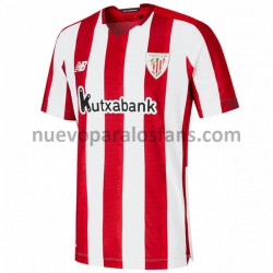Camiseta de Fútbol Athletic Bilbao Casa 2021-2022 Manga Corta
