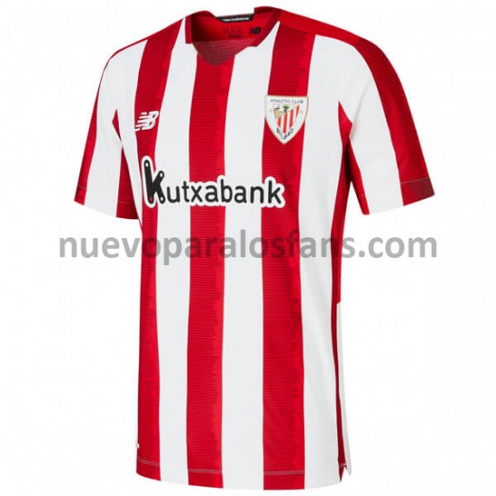 Camiseta de Fútbol Athletic Bilbao Casa 2021-2022 Manga Corta