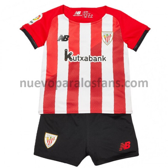 Camiseta de Fútbol Athletic Bilbao Niño Casa 2021-2022 Manga Corta