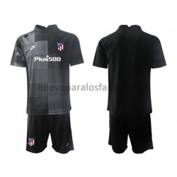 Camiseta de Fútbol Atlético Madrid Portero Niño Exterior 2021-2022 Manga Corta