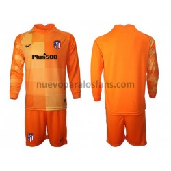 Camiseta de Fútbol Atlético Madrid Portero Niño Casa 2021-2022 Manga Larga