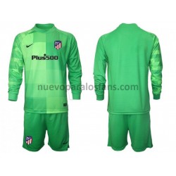 Camiseta de Fútbol Atlético Madrid Portero Niño Tercera 2021-2022 Manga Larga