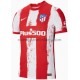 Camiseta de Fútbol Atlético Madrid Casa 2021-2022 Manga Corta