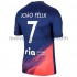 Camiseta de Fútbol Atlético Madrid Joao Felix 7 Exterior 2021-2022 Manga Corta