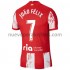 Camiseta de Fútbol Atlético Madrid Joao Felix 7 Casa 2021-2022 Manga Corta