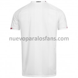 Camiseta de Fútbol Bayer 04 Leverkusen Exterior 2021-2022 Manga Corta