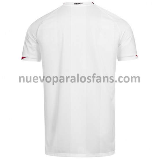 Camiseta de Fútbol Bayer 04 Leverkusen Exterior 2021-2022 Manga Corta