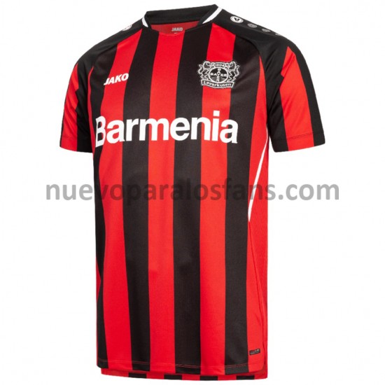 Camiseta de Fútbol Bayer 04 Leverkusen Casa 2021-2022 Manga Corta