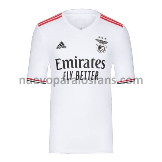 Camiseta de Fútbol Benfica Exterior 2021-2022 Manga Corta