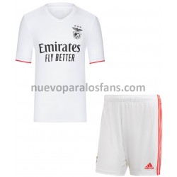 Camiseta de Fútbol Benfica Niño Exterior 2021-2022 Manga Corta