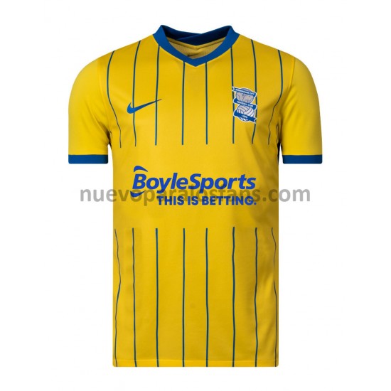 Camiseta de Fútbol Birmingham City Exterior 2021-2022 Manga Corta