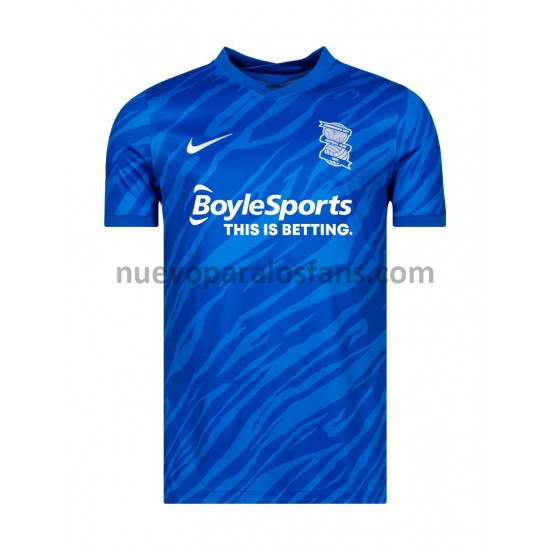 Camiseta de Fútbol Birmingham City Casa 2021-2022 Manga Corta