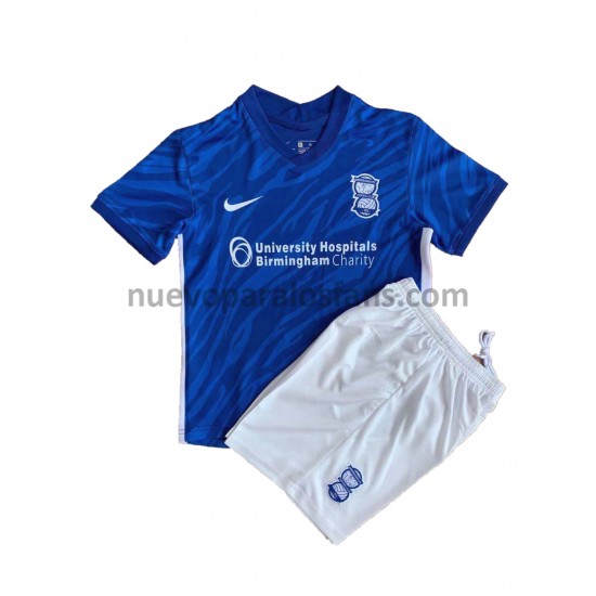 Camiseta de Fútbol Birmingham City Niño Casa 2021-2022 Manga Corta