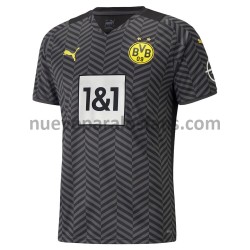 Camiseta de Fútbol Borussia Dortmund Exterior 2021-2022 Manga Corta