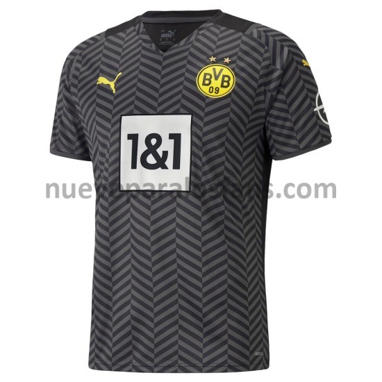 Camiseta de Fútbol Borussia Dortmund Exterior 2021-2022 Manga Corta