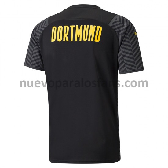Camiseta de Fútbol Borussia Dortmund Exterior 2021-2022 Manga Corta