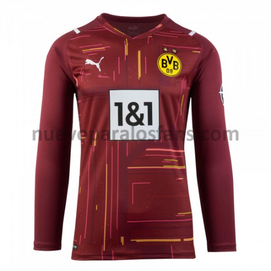 Camiseta de Fútbol Borussia Dortmund Portero M001 2021-2022 Manga Larga