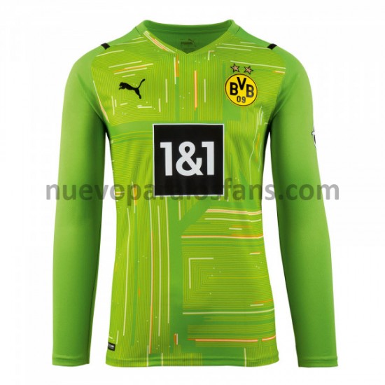Camiseta de Fútbol Borussia Dortmund Portero M002 2021-2022 Manga Larga