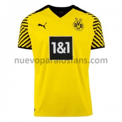 Camiseta de Fútbol Borussia Dortmund Casa 2021-2022 Manga Corta