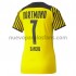 Camiseta de Fútbol Borussia Dortmund Jadon Sancho 7 Mujer Casa 2021-2022 Manga Corta