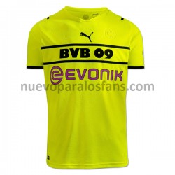 Camiseta de Fútbol Borussia Dortmund Tercera 2021-2022 Manga Corta