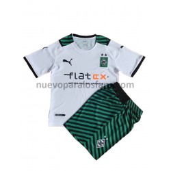 Camiseta de Fútbol Borussia Mönchengladbach Niño Casa 2021-2022 Manga Corta