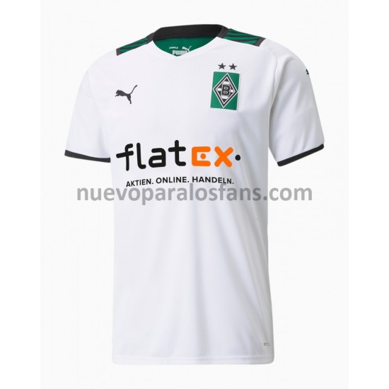 Camiseta de Fútbol Borussia Mönchengladbach Casa 2021-2022 Manga Corta