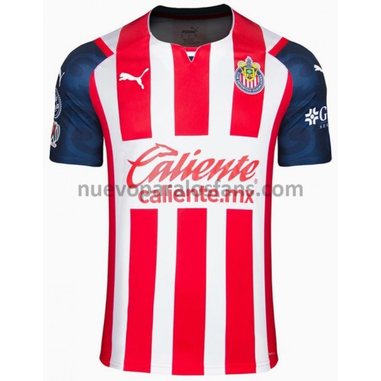 Camiseta de Fútbol CD Guadalajara Casa 2021-2022 Manga Corta