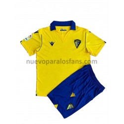 Camiseta de Fútbol Cádiz CF Niño Casa 2021-2022 Manga Corta