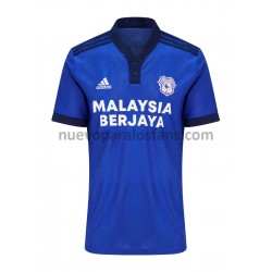 Camiseta de Fútbol Cardiff City Casa 2021-2022 Manga Corta