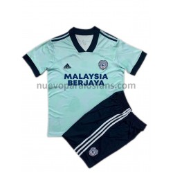 Camiseta de Fútbol Cardiff City Niño Tercera 2021-2022 Manga Corta