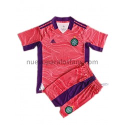 Camiseta de Fútbol Celtic Portero Niño Tercera 2021-2022 Manga Corta