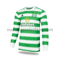 Camiseta de Fútbol Celtic Casa 2021-2022 Manga Larga