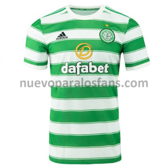 Camiseta de Fútbol Celtic Casa 2021-2022 Manga Corta