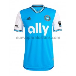 Camiseta de Fútbol Charlotte FC Casa 2022 Manga Corta