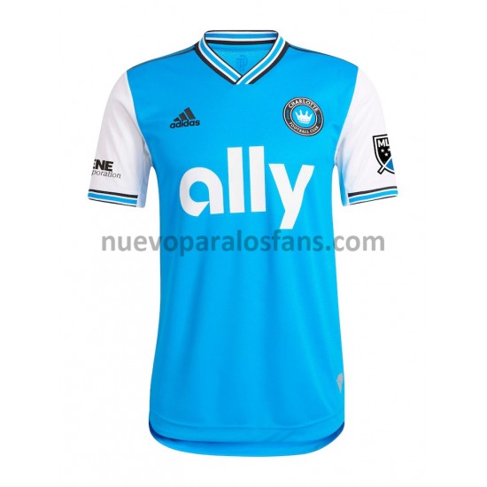 Camiseta de Fútbol Charlotte FC Casa 2022 Manga Corta
