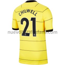 Camiseta de Fútbol Chelsea Ben Chilwell 21 Exterior 2021-2022 Manga Corta